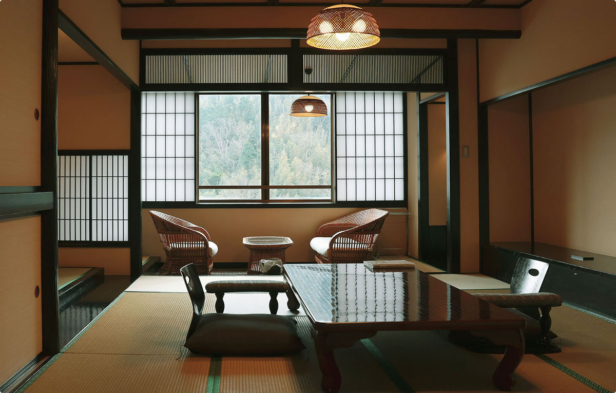 Adjoining room in sukiya-zukuri architectural style